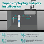 ICEPURE WFS5300A-20 5 Years or 40K Gallons Under Sink Water Filtration System - Image 7