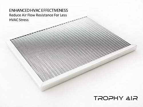Washable Electrostatic HVAC Furnace Air Filter, Lasts a Lifetime, 6 Stage Permanent Air Filter, Healthier Home or Office, Made in The USA - Increases Airflow (14x24x1)