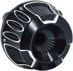 Air Intake Filter Motorcycle Air Cleaner Cnc Cut Kit Black for Harley Touring Street Glide 2008 - 2016 Softail 2016 - 2017 Fitment - C