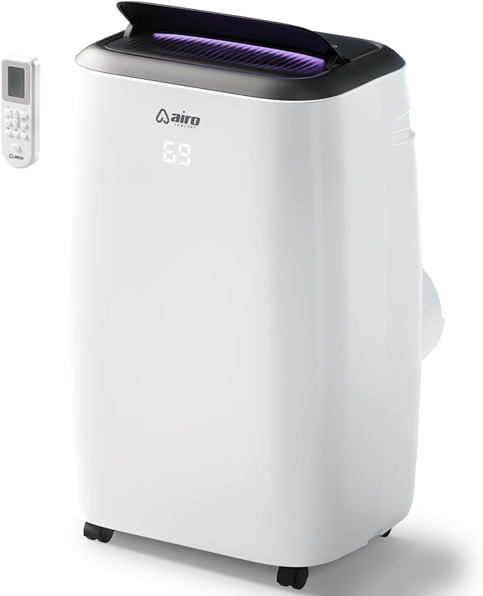 Portable Air Conditioners 10000 BTU AIRO COMFORT, AC Unit Floor Standing by airocomfort