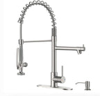 Fapully Commercial Pull Down Kitchen Sink Faucet by Fapully