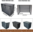 Aluminum Air Conditioner Cover, Privacy Fence Screen, Outdoor Condenser - Image 7