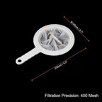 PATIKIL 9"x6" Food Filter Strainer, 400 Mesh Kitchen Mesh Filters Strainers - Image 2