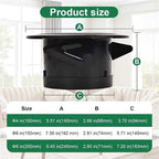 Soffit Vents 4 Inch, Round Exhaust Air Vent Cover - Image 2