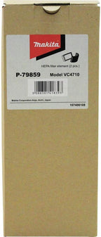Makita P-79859 Dust Extracting Main Flat HEPA Filter Set - Image 2