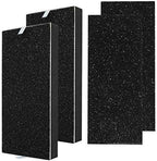 PUREBURG Replacement Filter Set Compatible with Hunter HP100 HT100 Air Purifier,2-Pack H13 HEPA + 4 x Activated Carbon Pre-Filters 4-Stage Filtration Air Clean VOCs
