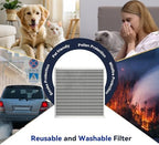 12x24x1 Reusable Air Filter, Electrostatic, Washable Lasts a Lifetime, Breathe Fresher Air in Home and Office HVAC AC Furnace Systems, Merv 8 (Actual Size: 11.38x23.38x0.82 Inch) - Field & Pure