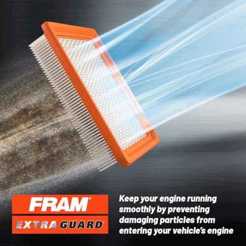 FRAM Extra Guard CA10578 Replacement Engine Air Filter for Select 2007-2012 Acura RDX (2.3L), Provides Up to 12 Months or 12,000 Miles Filter Protection