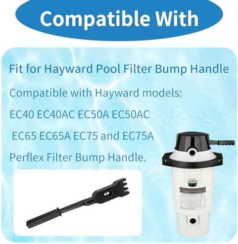Bump Handle Fit for Hayward ECX1040 DE Perflex Bump Handle Assembly