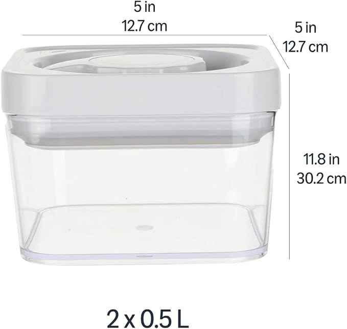 Amazon Basics Airtight Food Storage Containers, BPA Free,