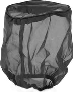 Black Cold Air Intake Cone Replacement Performance Washable Clamp-on Dry Filter - Image 3