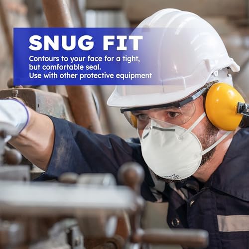 NIOSH N95 Mask, 20PCS Particulate Respirator, Disposable Face Mask
