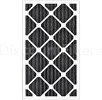 AIRX FILTERS WICKED CLEAN AIR. ODOR 14x24x1 MERV 7 Carbon Pleated Air Filter - Image 6