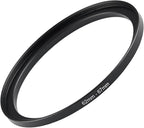 62mm to 67mm Step-up Adapter Rings Filter Adapter Black Metal Step Down Filter by Unknown