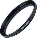 46mm to 49mm Step-up Adapter Rings Filter Adapter Black Metal Step Down Filter by Unknown