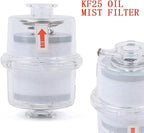 YIYIBYUS New Oil Mist Filter for Vacuum Pump Fume Separator Exhaust Filter KF25 - Image 5
