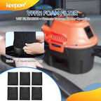 6 Pack VFF21 Foam Filters Compatible with Vacmaster Wet Dry Vacuum