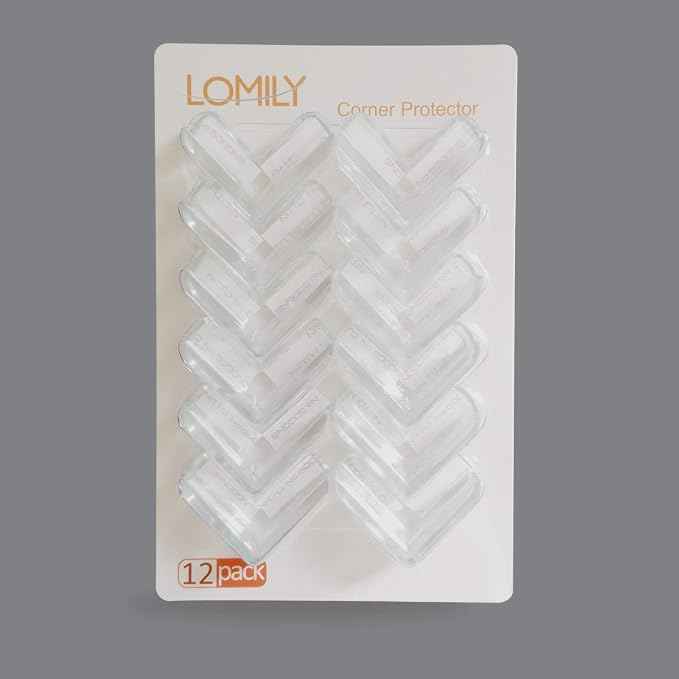 Clear Corner Guards, Table Corner Protectors, High Resistant Adhesive Gel