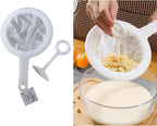 Kitchen Ultra-Fine Nylon Mesh Strainer I Filter Spoon Sieve by SashaSquare