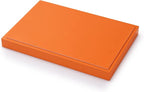 Oirlv Luxury Leather Jewelry Tray Orange Stackable Jewelry Drawer Organizer - Image 8
