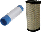 RAParts Inner & Outer Air Filter Set Fits John Deere Models: F735 X495 X595 by ReliableAftermarketParts