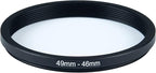 49mm to 46mm Step-Down Ring Filter Adapter - Image 2