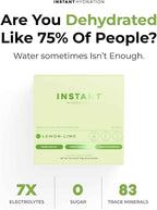 Instant Hydration Electrolytes Powder Packets