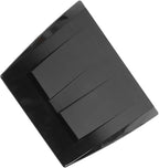 Gloss Black Hood Vent Cover Air Intake Decorative Trim Compatible - Image 4