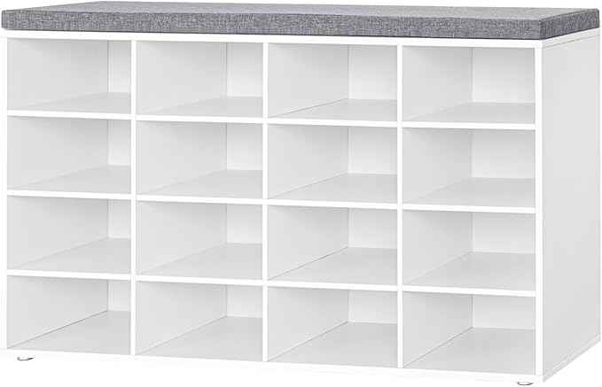 DINZI LVJ Shoe Storage Bench