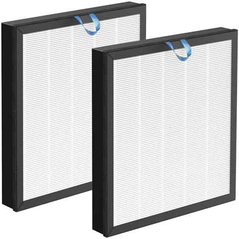 Vital 100S Replacement Filter Compatible with LEVOIT Vital 100S Air Purifier, 3-in-1 Activated Carbon Filter for Vital 100S-P, Vital 100S-RF, White, 2 Pack