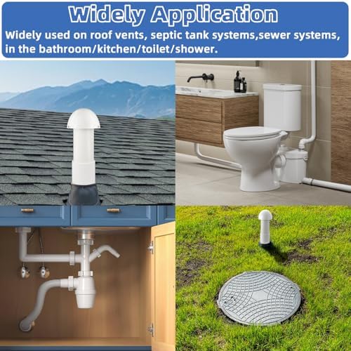 3 Inch Vent Stack Pipe Filter,Sewer Vent Filter Septic Tank Roof Vent