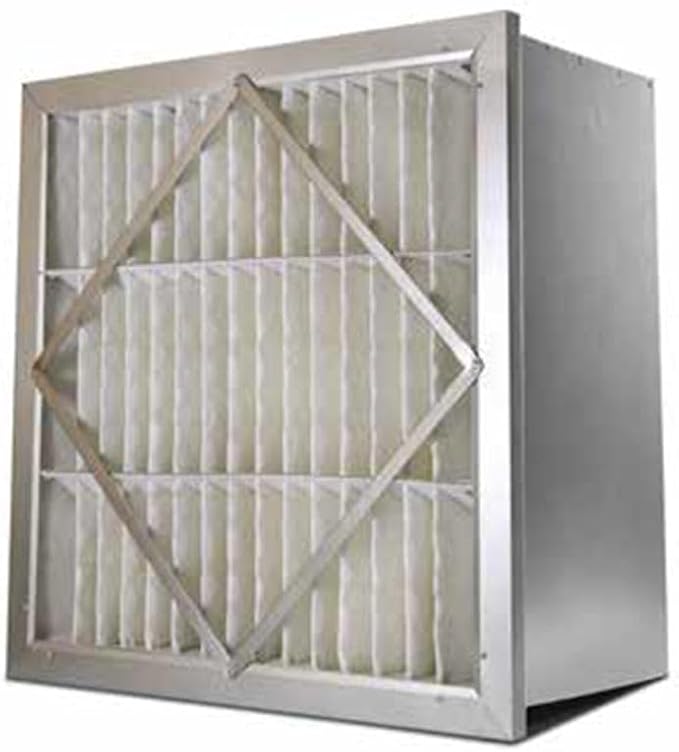 RIGID-PACK 24x20x12 Rigid Box Air Filter – MERV 11/65% ASHRAE HVAC Filter – by AccuraFil