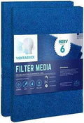 20x30x1 Reusable Air Filters - Made in USA - MERV 6 Washable AC HVAC Furnace Fan Coil Filter Media - Cut to Fit - Synthetic Alternative to Hog’s Hair Filter - 2 Pack