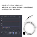 3Pcs 3D Printer HT-NTC100K Thermistor, Ender 3 Thermistor Upgrade NTC 100K 3950 - Image 6