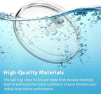 Pool Leaf Trap Cover Lid 11480 Fit for Intex Pumps SF60110, SF70110