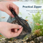 12 Pcs Aquarium Filter Media Bags, 8' X 6'' Extra Fine Mesh Bag Reusable
