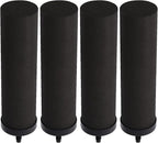 Huining 4PCS Black Filters for Purification Unit Filter Replacement Household by HUINING