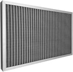 Washable Air Filter(12" x 24" x 2"), Aluminum Electrostatic Air Filter for Furnace and Central Air Conditioner (Actual Size: 11.7" x 23.7" x 1.8")