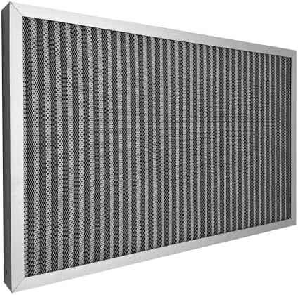 Washable Air Filter(12" x 24" x 2"), Aluminum Electrostatic Air Filter for Furnace and Central Air Conditioner (Actual Size: 11.7" x 23.7" x 1.8")