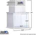 12” Mini Portable Clean Room – Laminar Flow Hood - Image 2