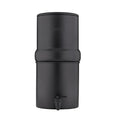 Boroux Compact Gravity-Fed Countertop Stainless Steel Water Filter System | 1.8 by Boroux