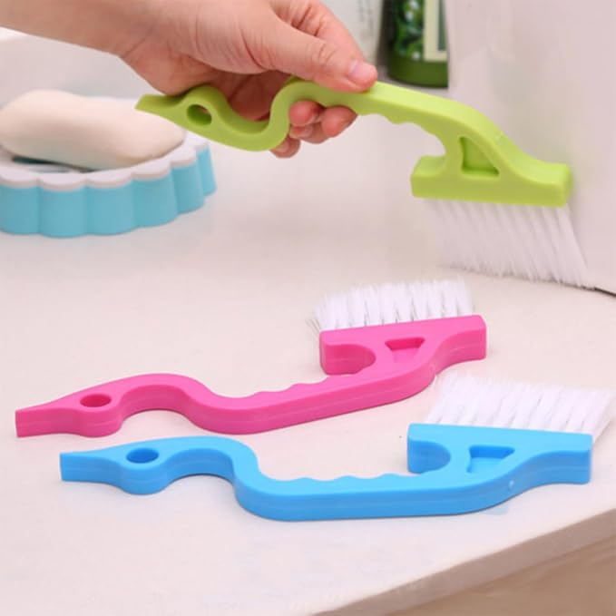 Window Groove Cleaning Brush Set 8pcs - Image 3