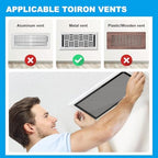 4 PCS Magnetic Vent Covers-4x10 Magnetic Air Vent Covers with Mesh