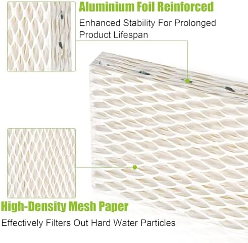 4 Pack WF813 Humidifier Filters Wick Replacement Compatible with