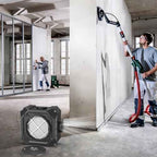Air Scrubber with 3 Stage Filtration, Stackable Negative Air Machine Cleaner 550 CFM for Industrial and Commercial Water Damage Restoration Air Scrubber with MERV-10, HEPA, Activated Carbon Filter