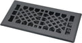 Floor Vents Registers Adjustable Grates 4x12 Inch Matte Black Air Vent Easy by JATOHOME