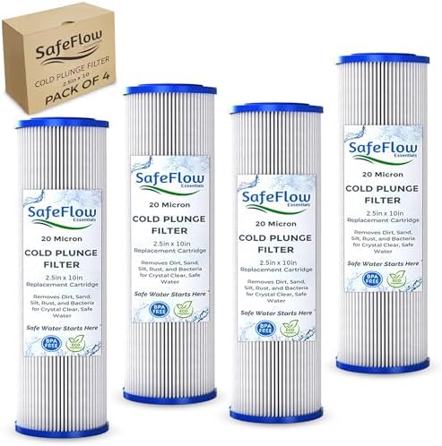 10in Ice Bath Chiller Filters 20 Micron 10" x 2.5" Water Filter