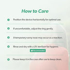 3-Ply Nose Filter Reusable Breathable Nasal Plugs Air Filteration - Image 9