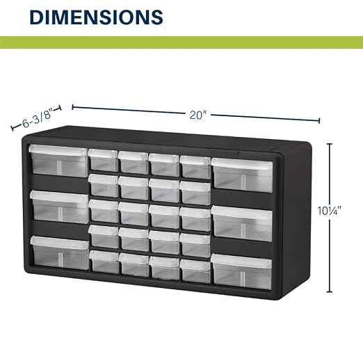 Akro-Mils 26-Drawer Plastic Drawer Storage Cabinet