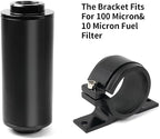 BARTOO 50mm Fuel Filter Mounting Bracket, Fuel Pump Clamp Holder - Image 4
